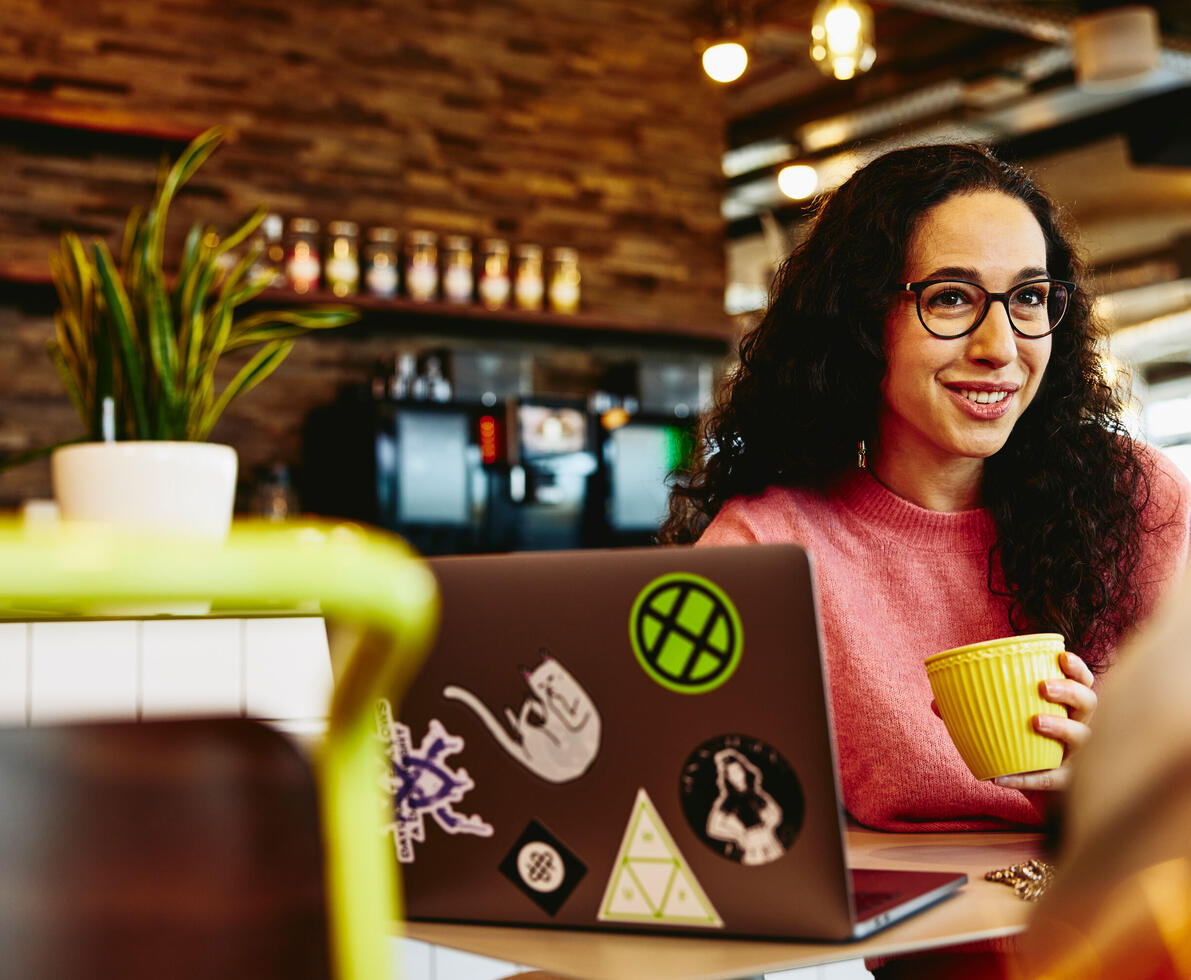 an image of people at work