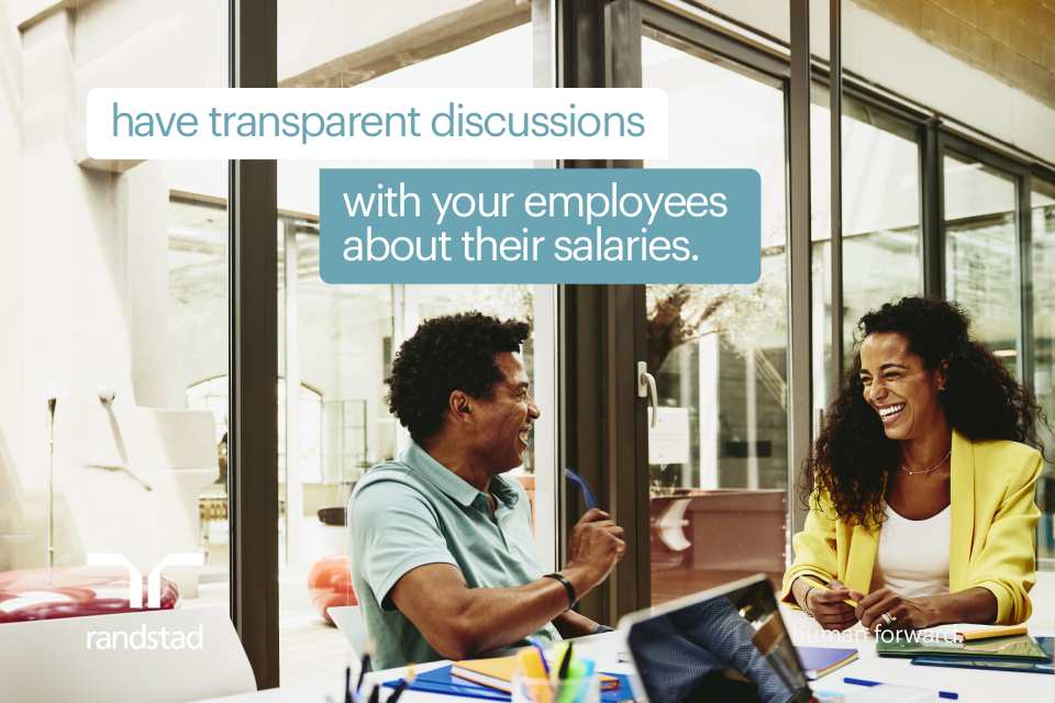 transparent discussion about salary